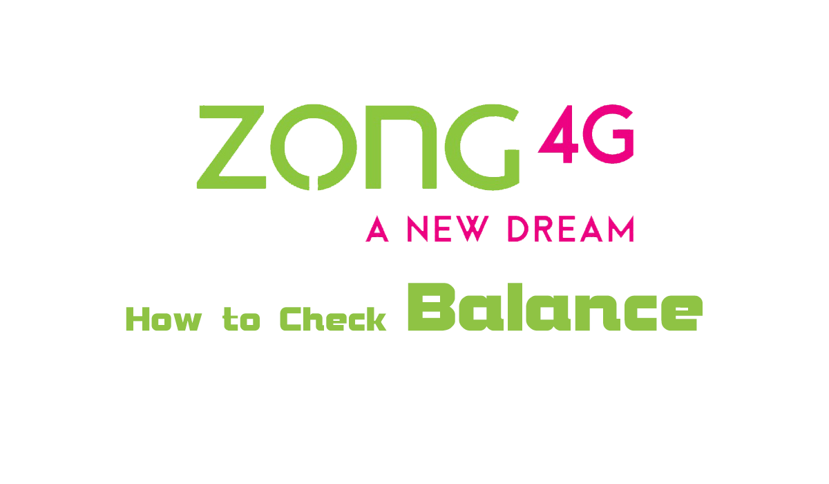 How To Check Zong Balance Code Hitpakistan